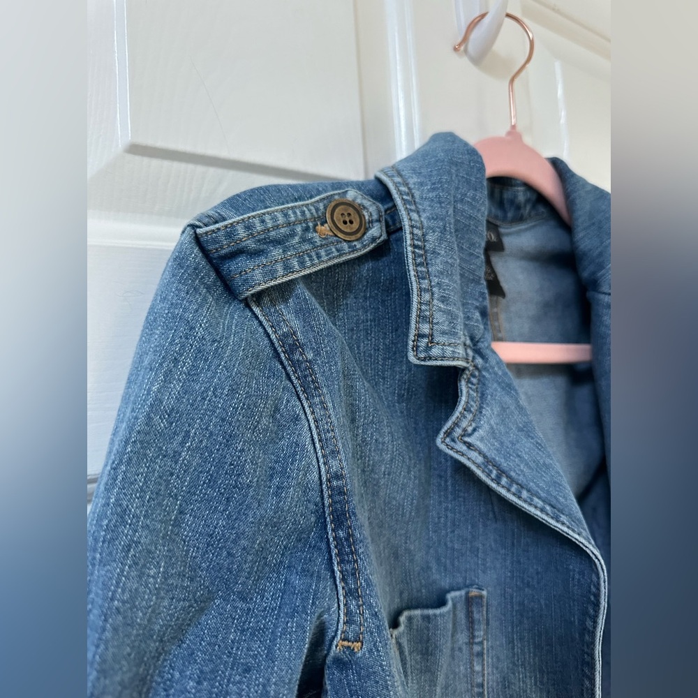 Style & Co Denim Jacket, EUC - Picture 4 of 5